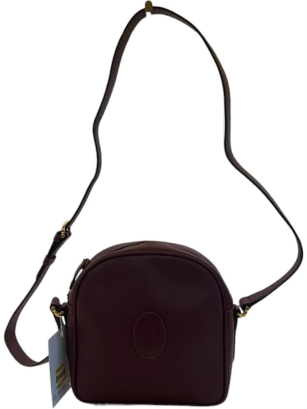 513161CR C1 Cartier Crossbody Bag Bordeaux Leather